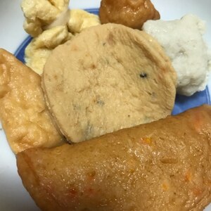 出汁旨し！おでんと練り物の煮物